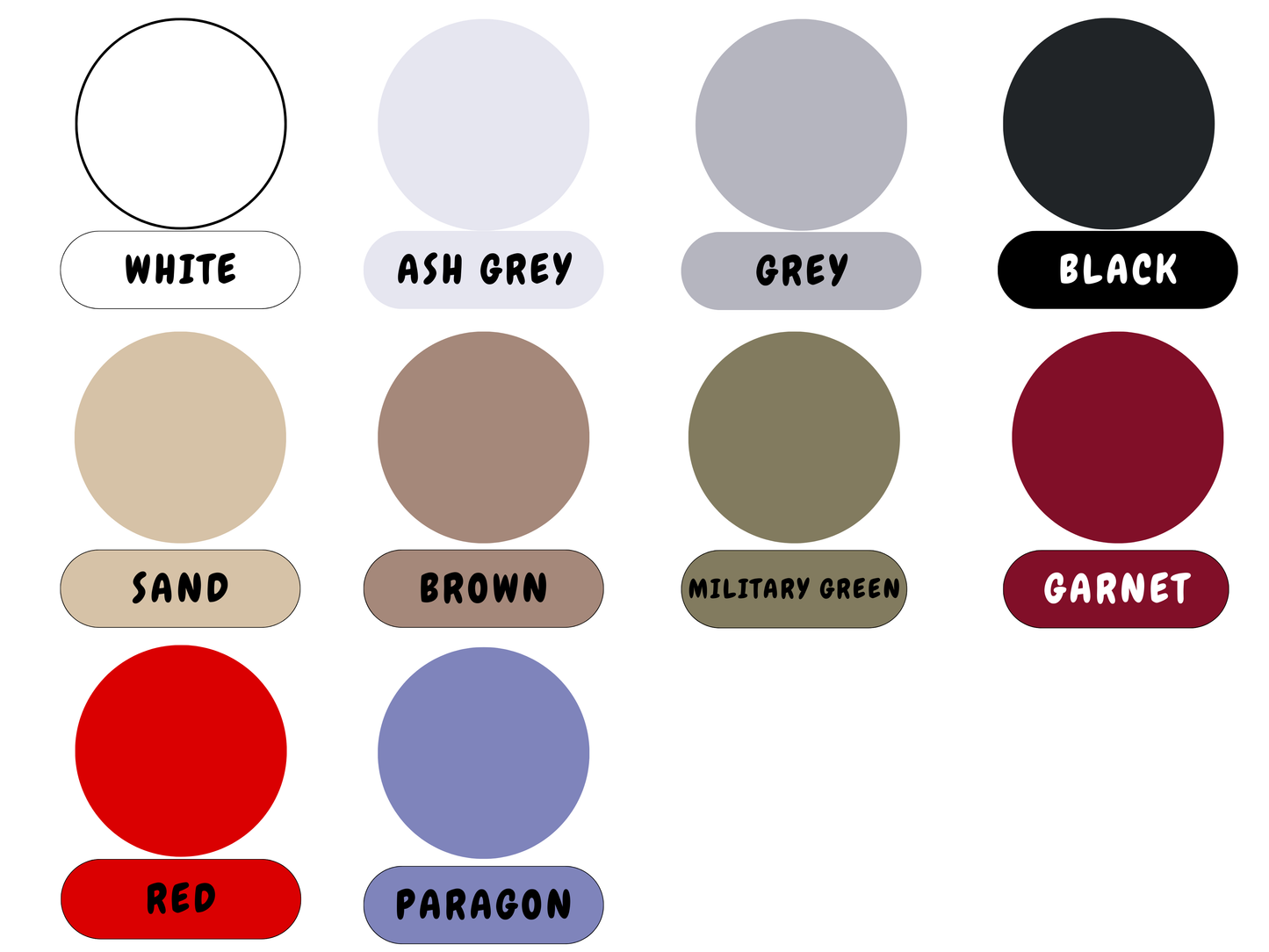 Custom Embroidered text on garments, custom text size & placements