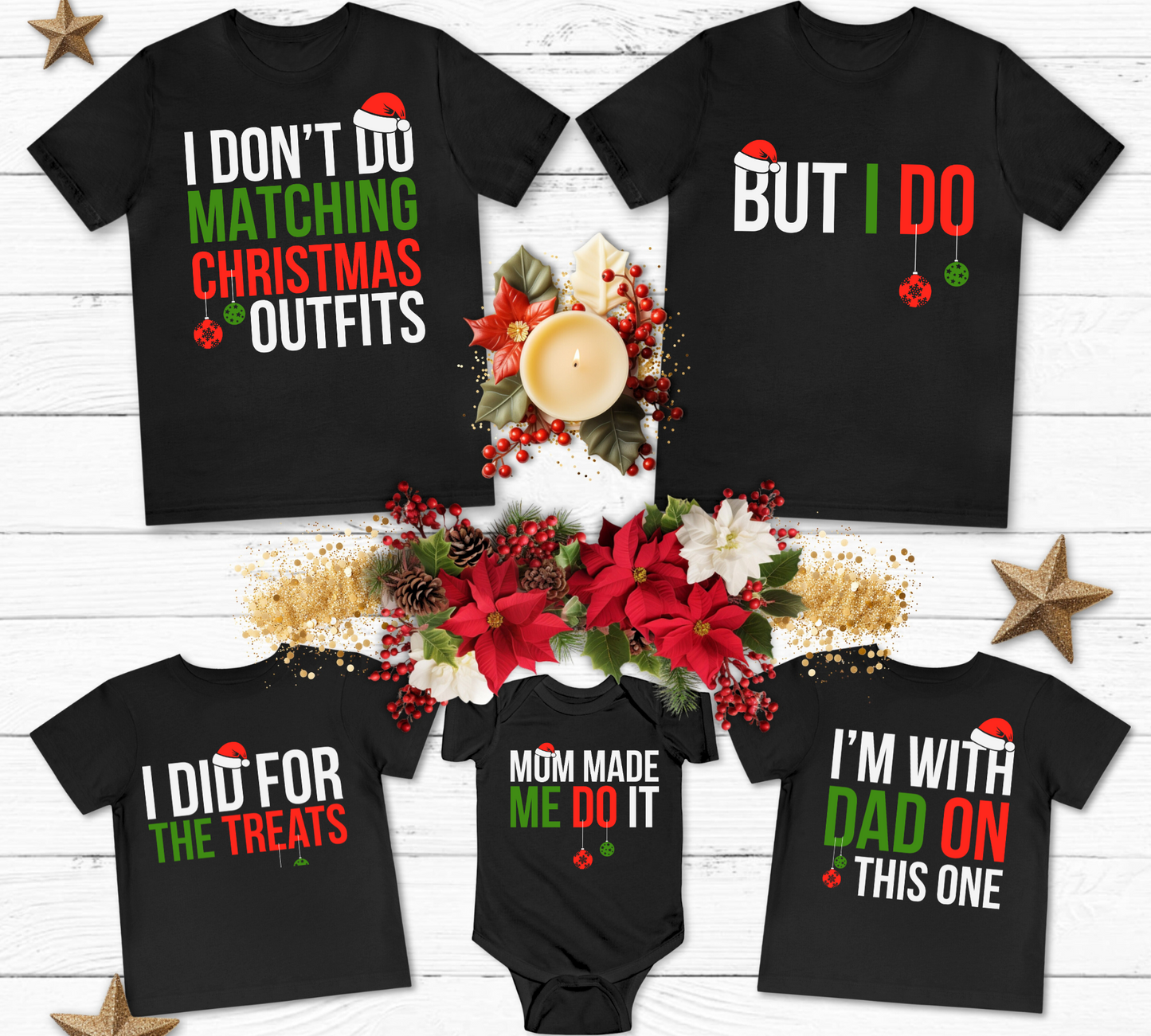Family Christmas Shirt, Custom Family Christmas Shirt- Quick Processing time
