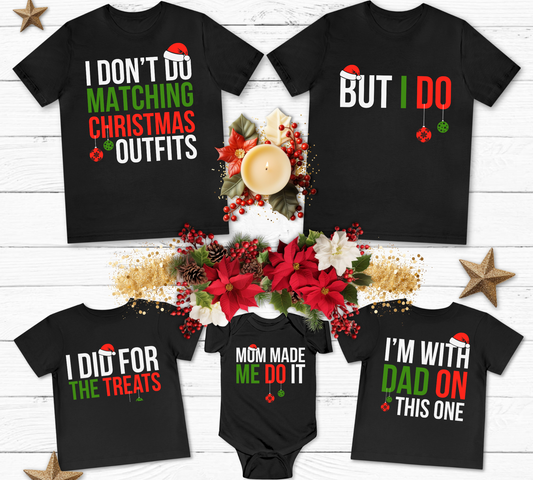 Family Christmas Shirt, Custom Family Christmas Shirt- Quick Processing time