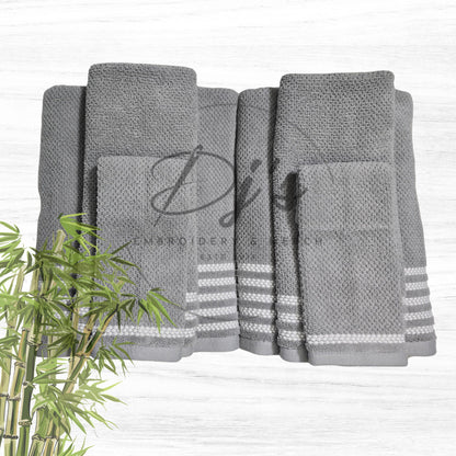 Custom Embroidered Towel, Name Embroidered on Towel