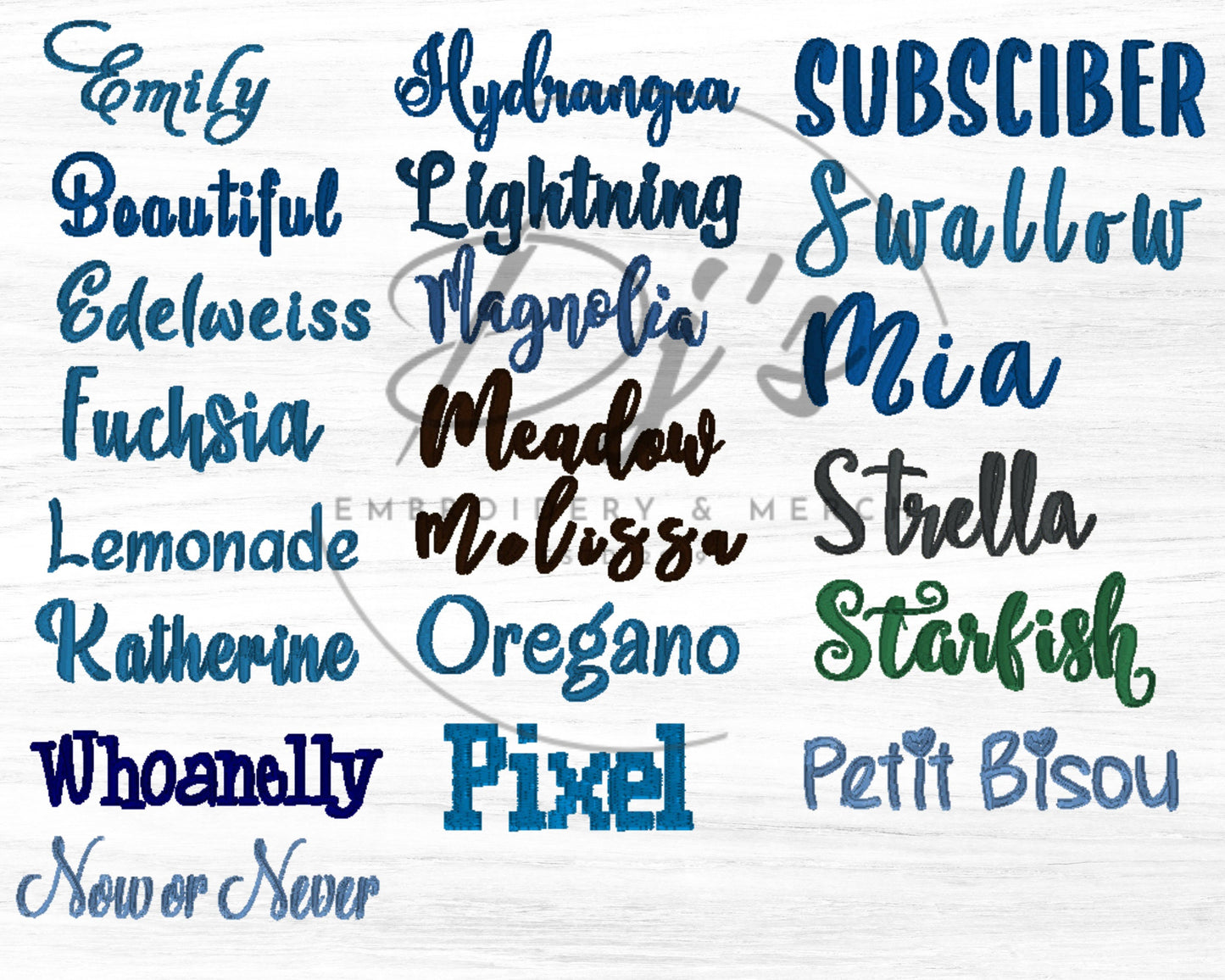 Custom Embroidered Towel, Embroidered name on towel