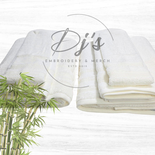 Custom Embroidered Towel, Name Embroidered on Towel