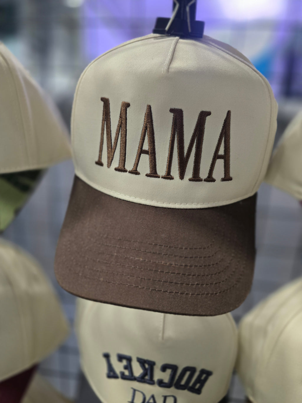 MAMA Trucker Hat, Trendy Retro Caps - Embroidery