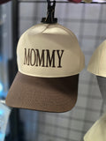 MOMMY Trucker Hats, Mommy Embroidered Hats, Summer Hats - Embroidery
