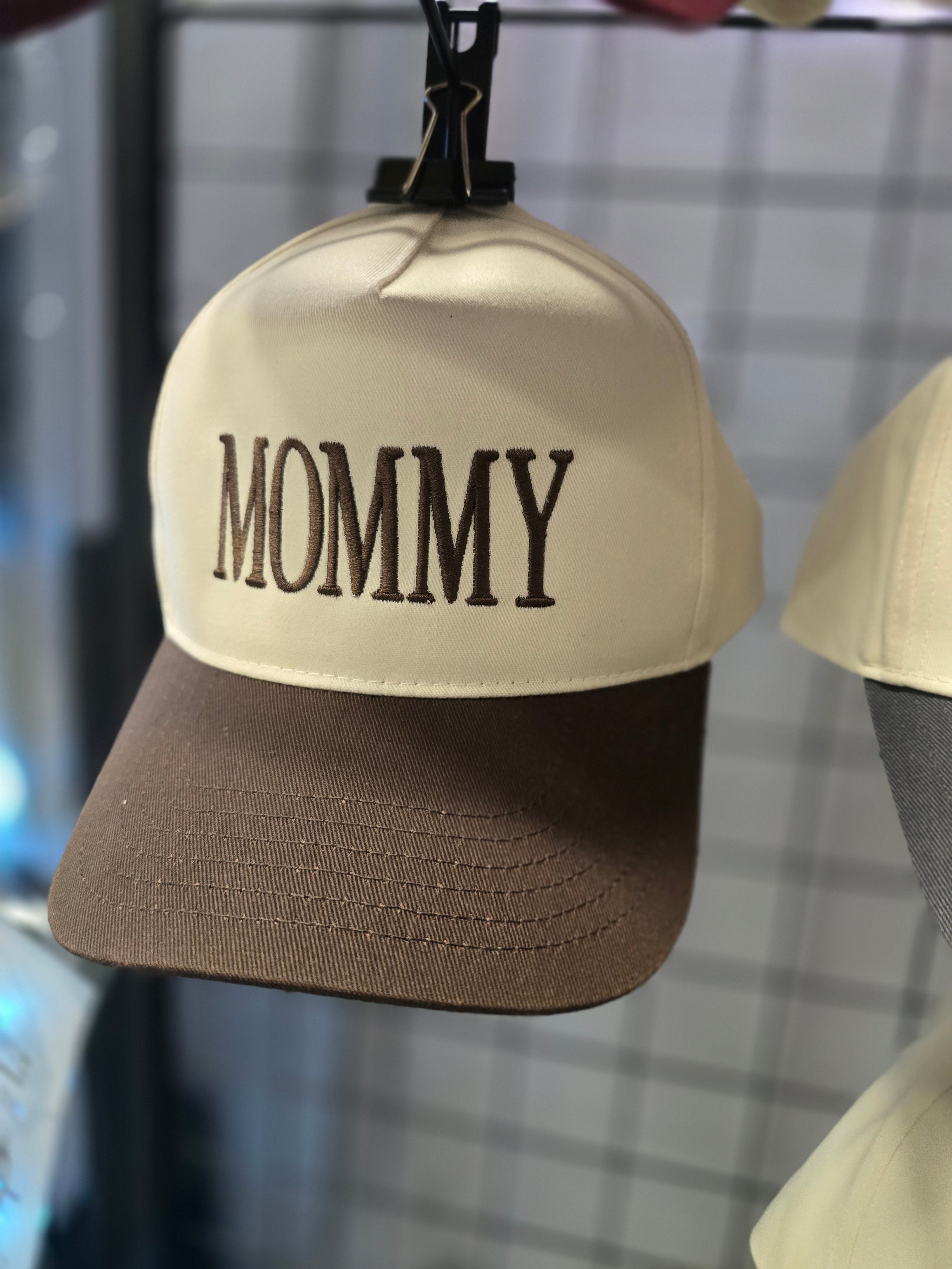 MOMMY Trucker Hats, Mommy Embroidered Hats, Summer Hats - Embroidery